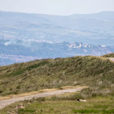 View from rooley moor